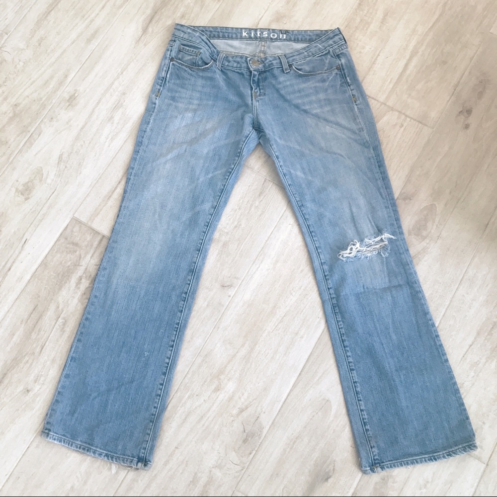 Kitson LA wide leg jeans size 31